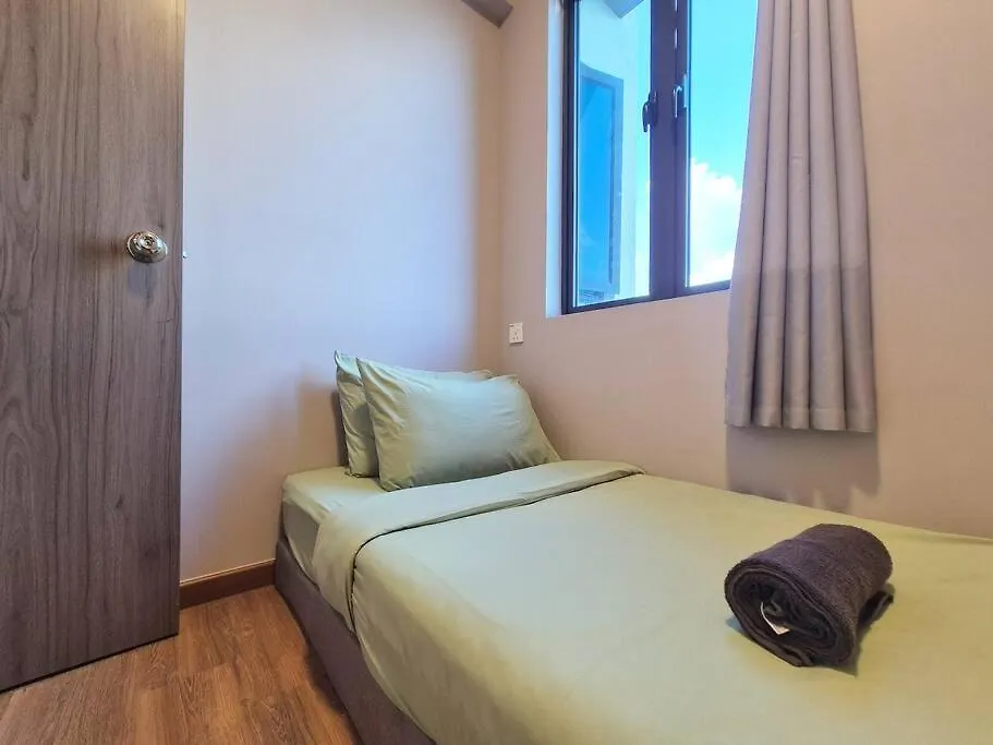 Serene And Peaceful 2 Bedrooms 3 Pax - 10 Min To Ciq Johor Bahru